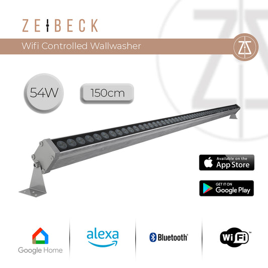 Zeibeck Wifi Controlled 150cm 54W Wallwasher