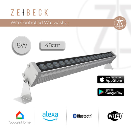 Zeibeck Wifi Controlled 48cm 18W Wallwasher